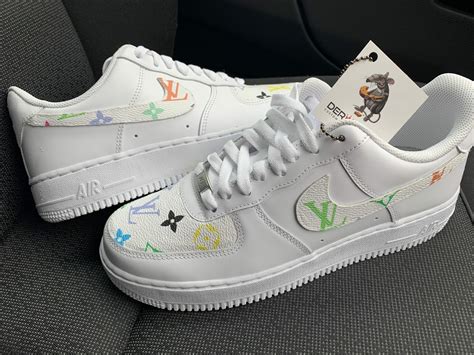 air force 1 louis vuitton off white|air force 1 lv white.